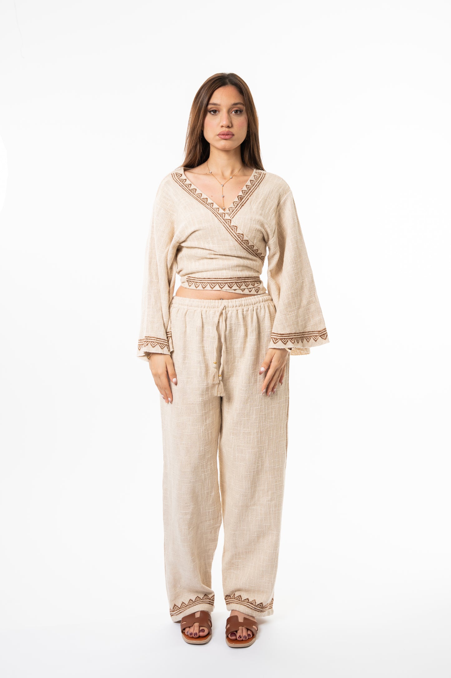 Boho Linen Set