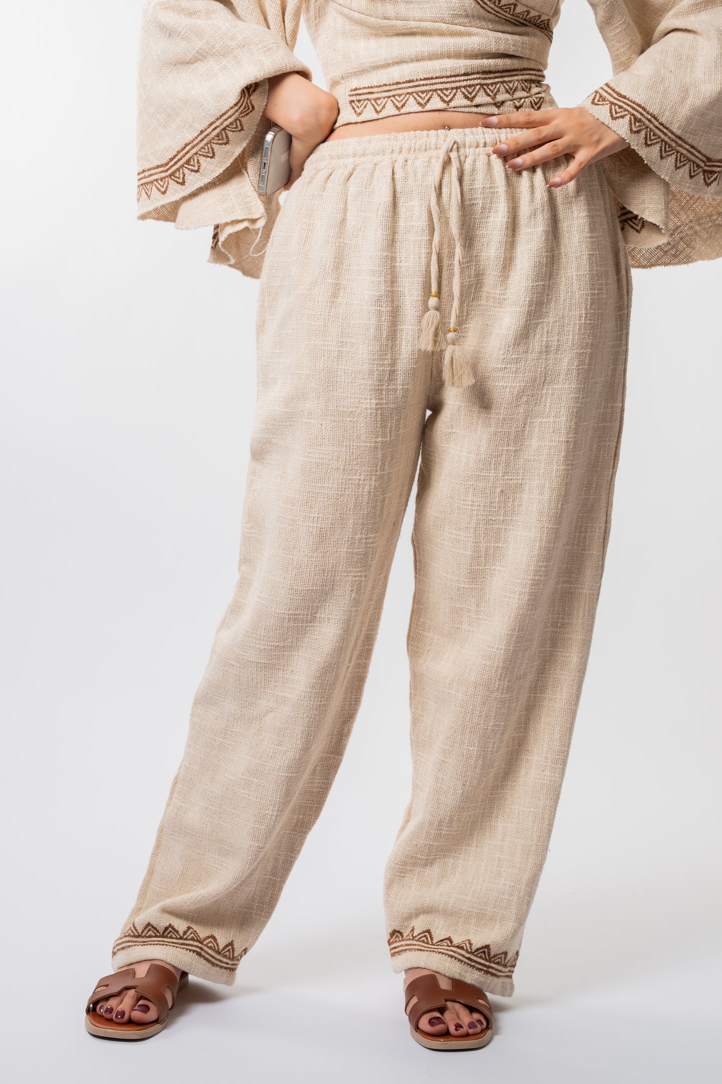 Boho Linen Set
