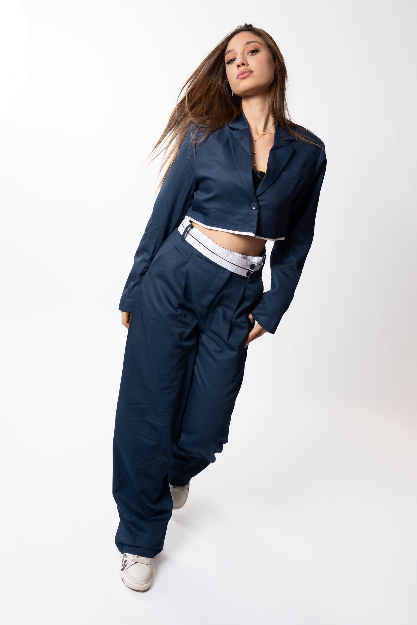 Navy bold fit