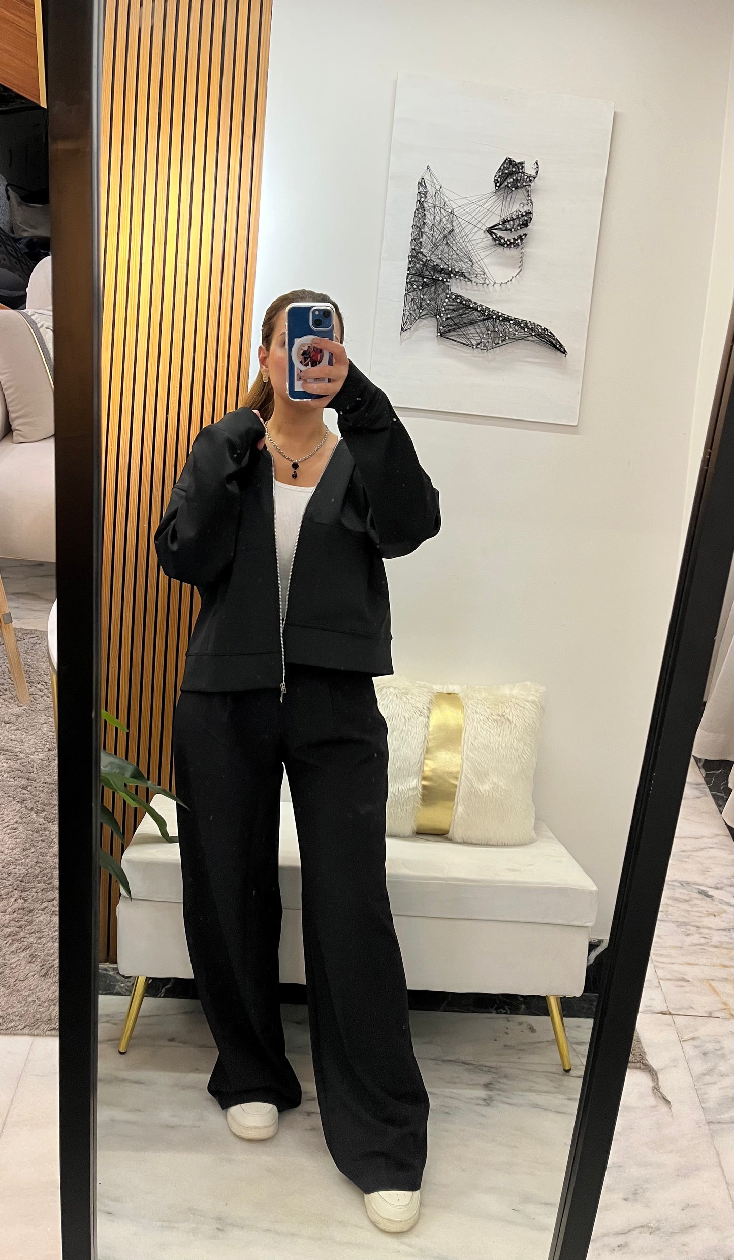 Classic Black Lightweight Tracksuit