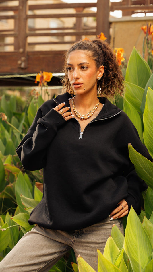 Black hoodie unisex