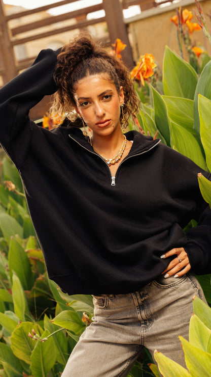 Black hoodie unisex