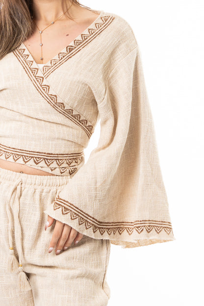 Boho Linen Set