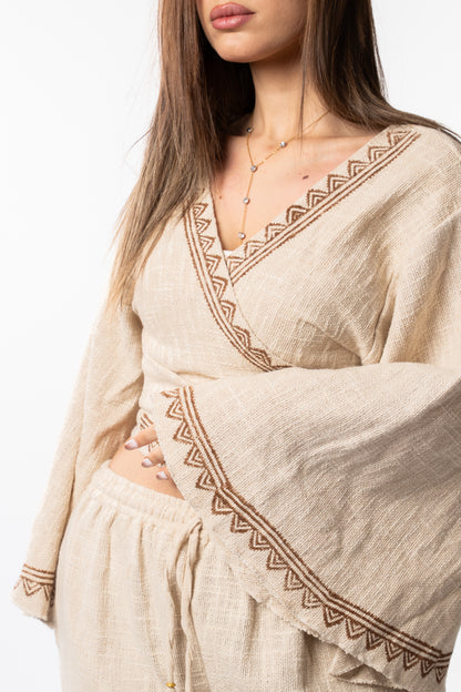 Boho Linen Set