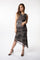 Short tiger-print bodycon dress