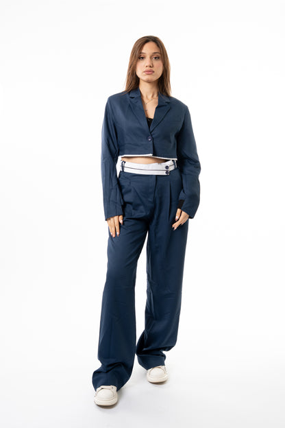 Navy bold fit