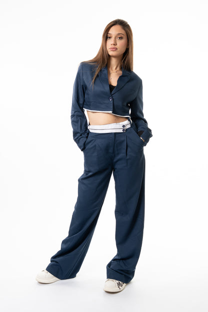 Navy bold fit