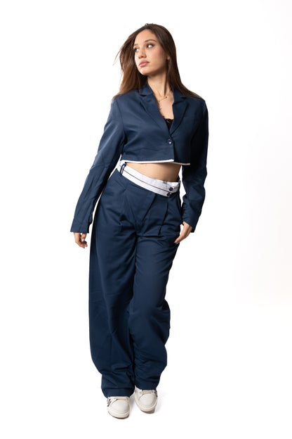 Navy bold fit