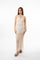 Beige Long Cover-Up