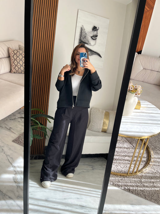 Classic Black Lightweight Tracksuit