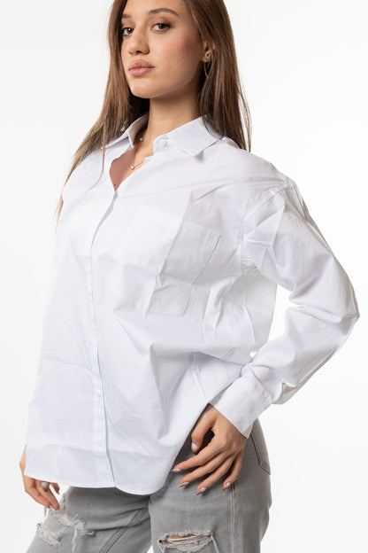 White Slim Fit Shirt