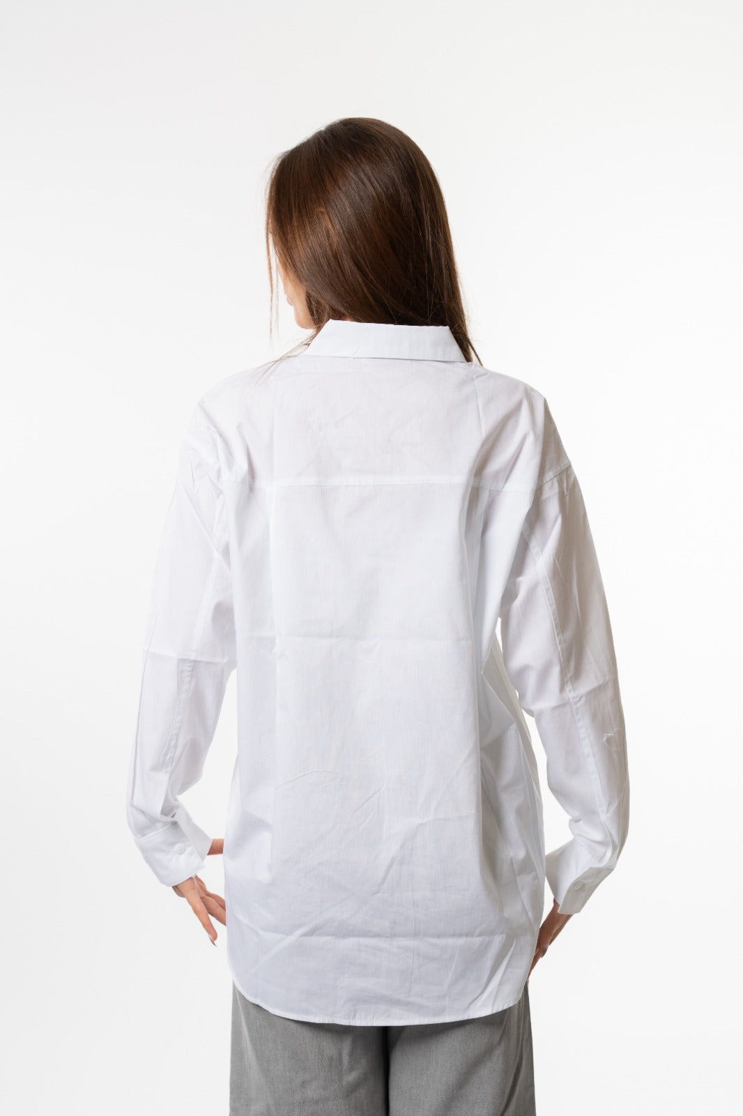 White Slim Fit Shirt