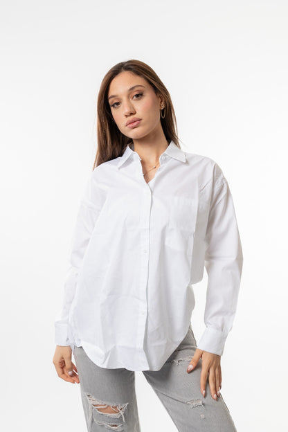 White Slim Fit Shirt