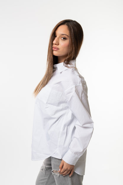 White Slim Fit Shirt