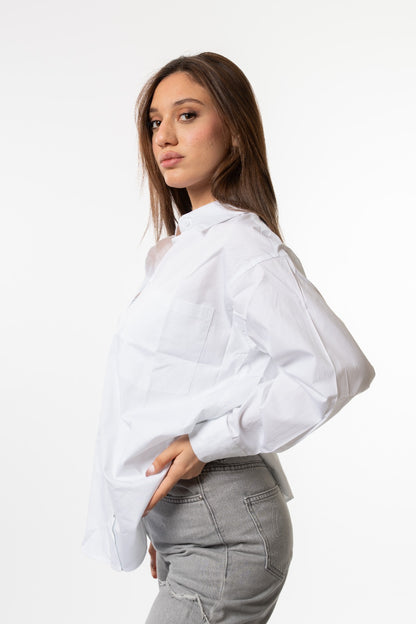 White Slim Fit Shirt